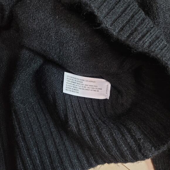 Ava & Viv Black Embellished Button-Down Sweater Cardigan - Picture 6 of 15